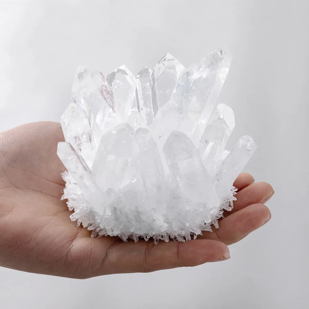 

A++ Natural Crystal Cluster Clear Quartz Crystal Rock Stones and Crystals Mineral Reiki Healing Specimen Home Decoration Stone