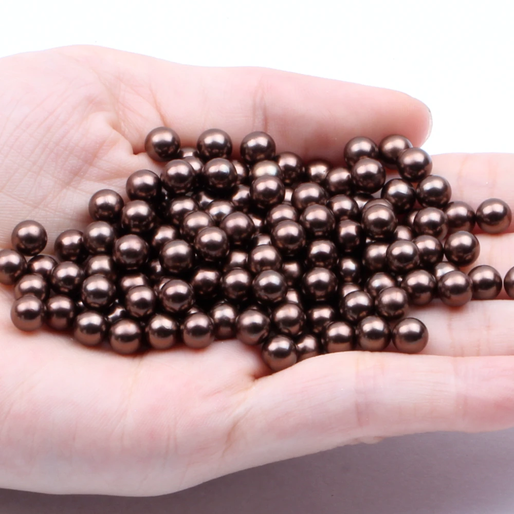 

Small Pack 6mm 100pcs Multiple Colors No Hole Round Pearls Imitation Pearls Dresses DIY Jewelry Nail Art Decorations