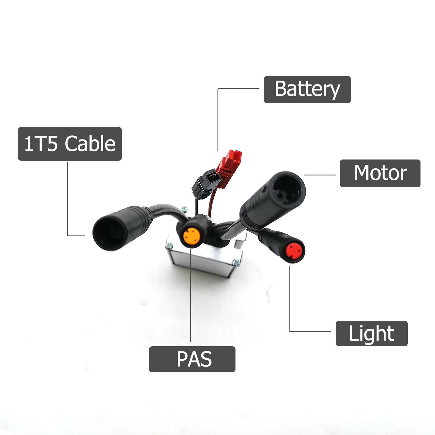 Sale okfeet 48V 30AWaterproof 8 pin 9 pin Sinewave Cntroller for Brushless Hub Motor Electric Bicycle Conversion Kit Part KT Kunteng 5