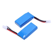 2 шт 7,4 V 1500Mah 25C 2S Lipo батарея с маленькой вилкой перезаряжаемая для Feilun Ft009 Rc Лодка Катер автомобиль самолет
