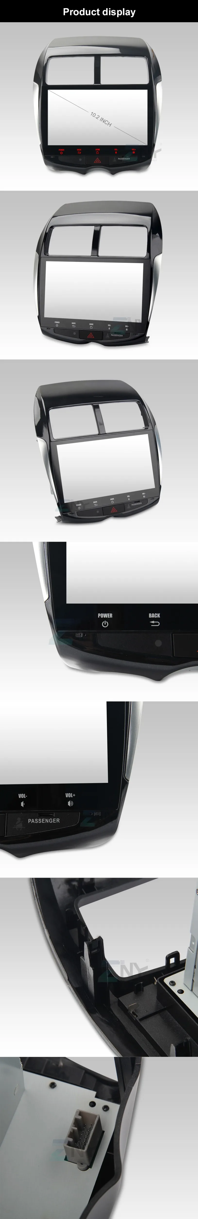 10," ips Android 9 Carplay для Mitsubishi ASX peugeot 4008 Citroen C4 Air Cross автоматическое радио GPS Navi WiFi DSP аудио DVD плеер