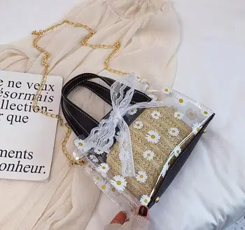 

Transparent bag 2020 Britt new foreign style versatile chain Single Shoulder Messenger Bag Fashion Handbag