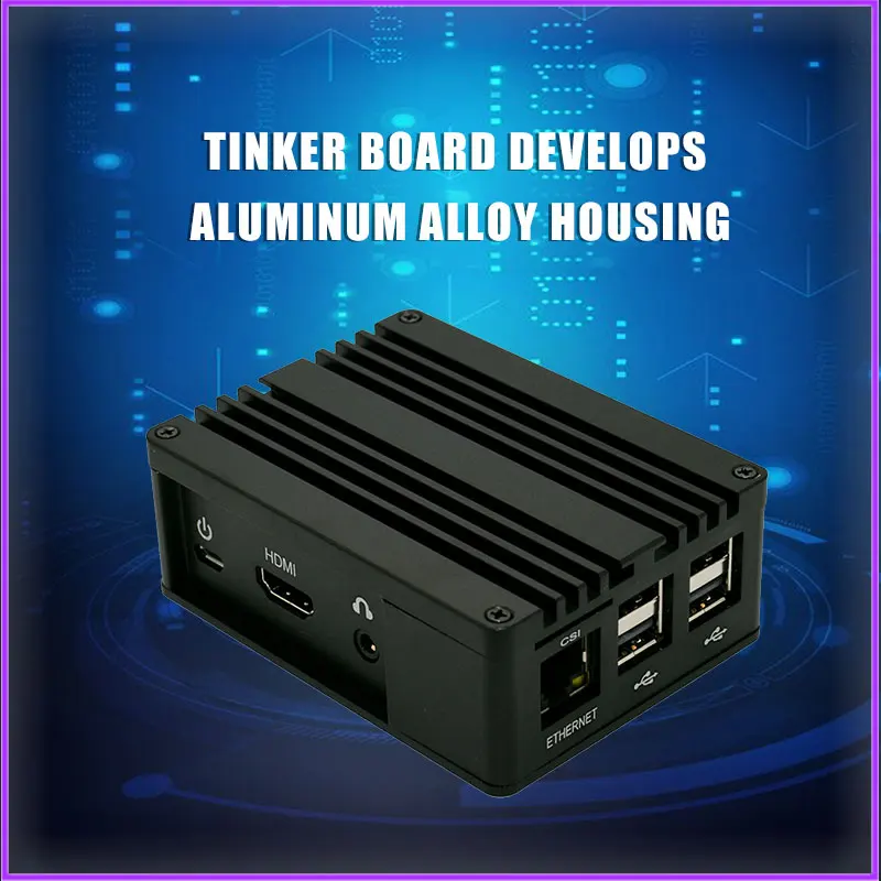

Tinker board Development board aluminum case for Tinker borar/Tinker boards/Raspberry pi 3B