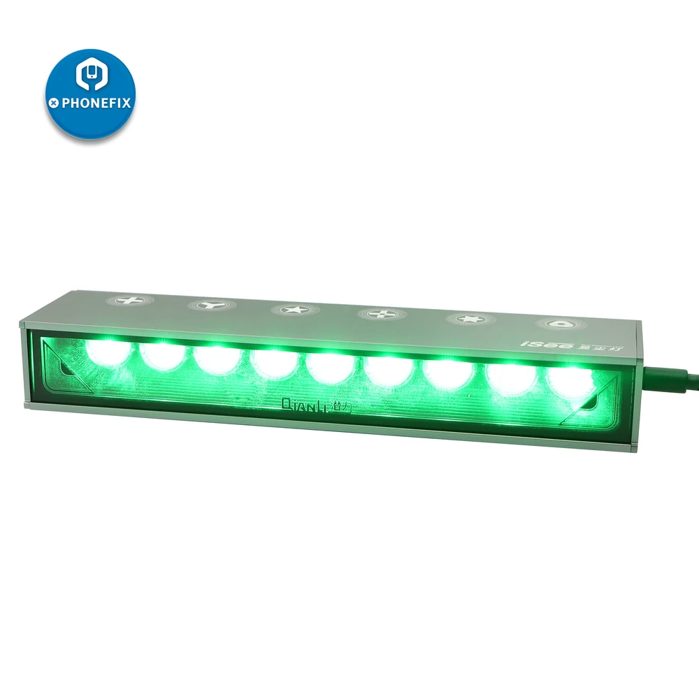 

QianLi LCD Screen Repair Dust Scanner Light Detection Lamp Fingerprint Scratch Screen Changer Dust Display Lamp For Phone Screen
