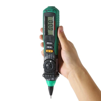 

10pcs MS8211D Pen Type Logic Level Test Auto-ranging Digital LCD Multimeters AC/DC Pocket power Voltmeter Tester kitchen tool