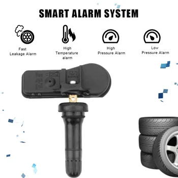 

LEEPEE 4Pcs/set Car Tire Pressure Monitor Sensor for Hyundai Creta IX25 Tucson I40 IX35 Sonata 2014-2018 Tucson 52933-C1100 TPMS