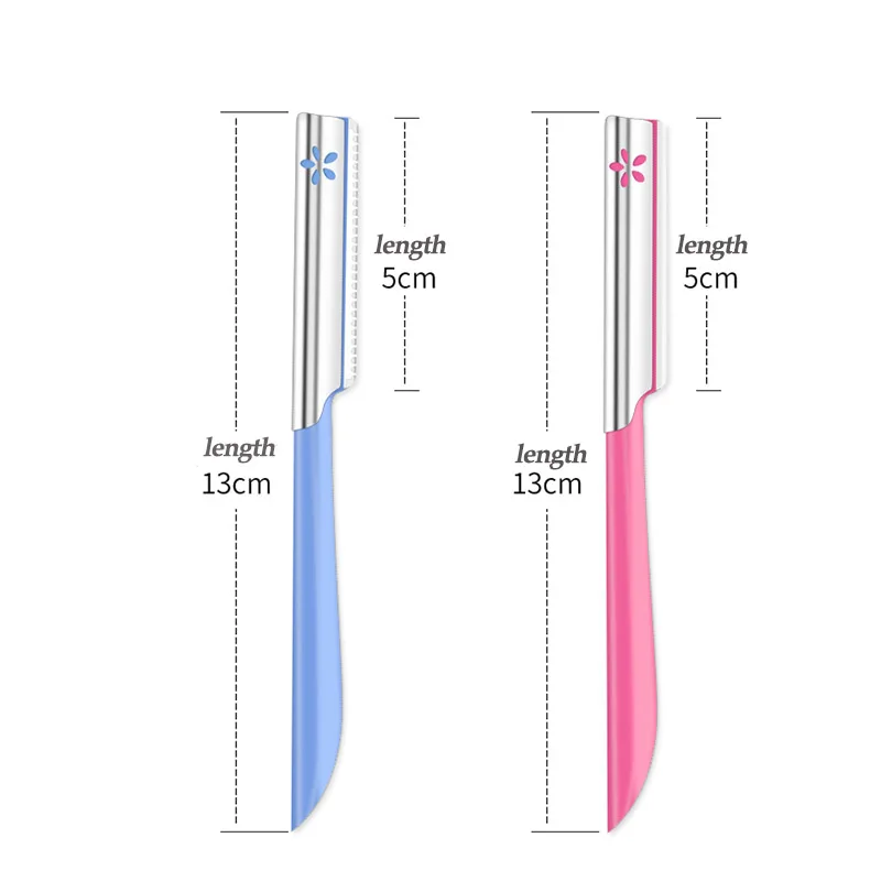 3/5 szt. Zestawy depilatorów do brwi dla kobiet do makijażu uroda urządzenie do stylizacji do usuwania włosów ostrze ze stali trymer do twarzy