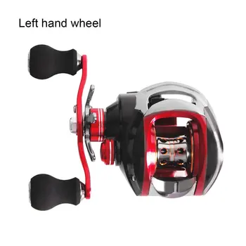 

17+1 Axles Fishdrops Fishing Reel 6.3:1 Bait Casting Reels Left/Right Hand Fishing One Way Clutch Baitcasting Reel Accessories