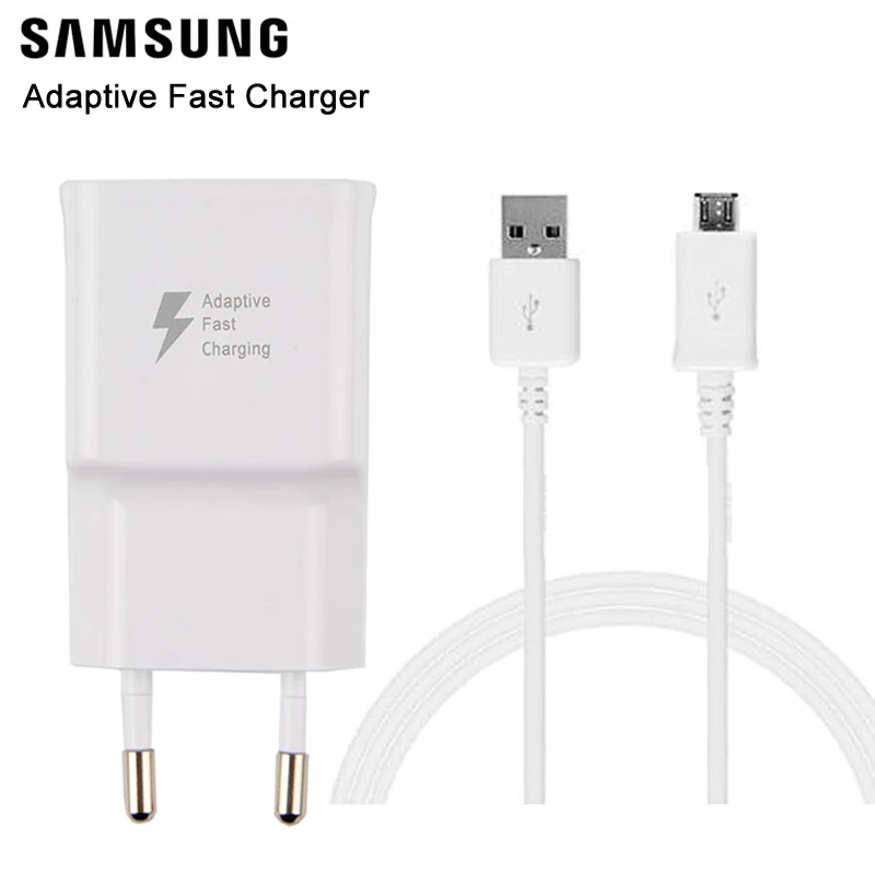 Оригинальное настенное зарядное устройство USB кабель для Samsung Galaxy S6 S7 Edge A7 2016 J3110 C8