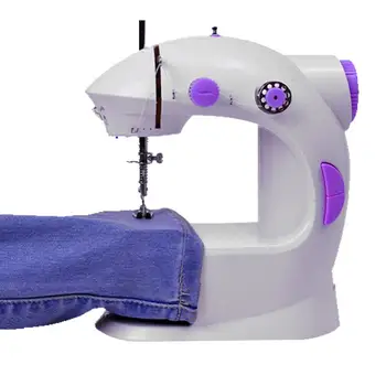 

New Direct Sales 201 Electric Sewing Machine Multi-function Clothing Car Table Micro Sewing Machine With Lamp Household Products