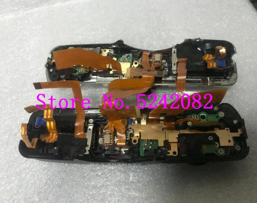 Black/White New Top cover assembly with flash and buttons repair parts for Olympus E-P5 EP5 Camera