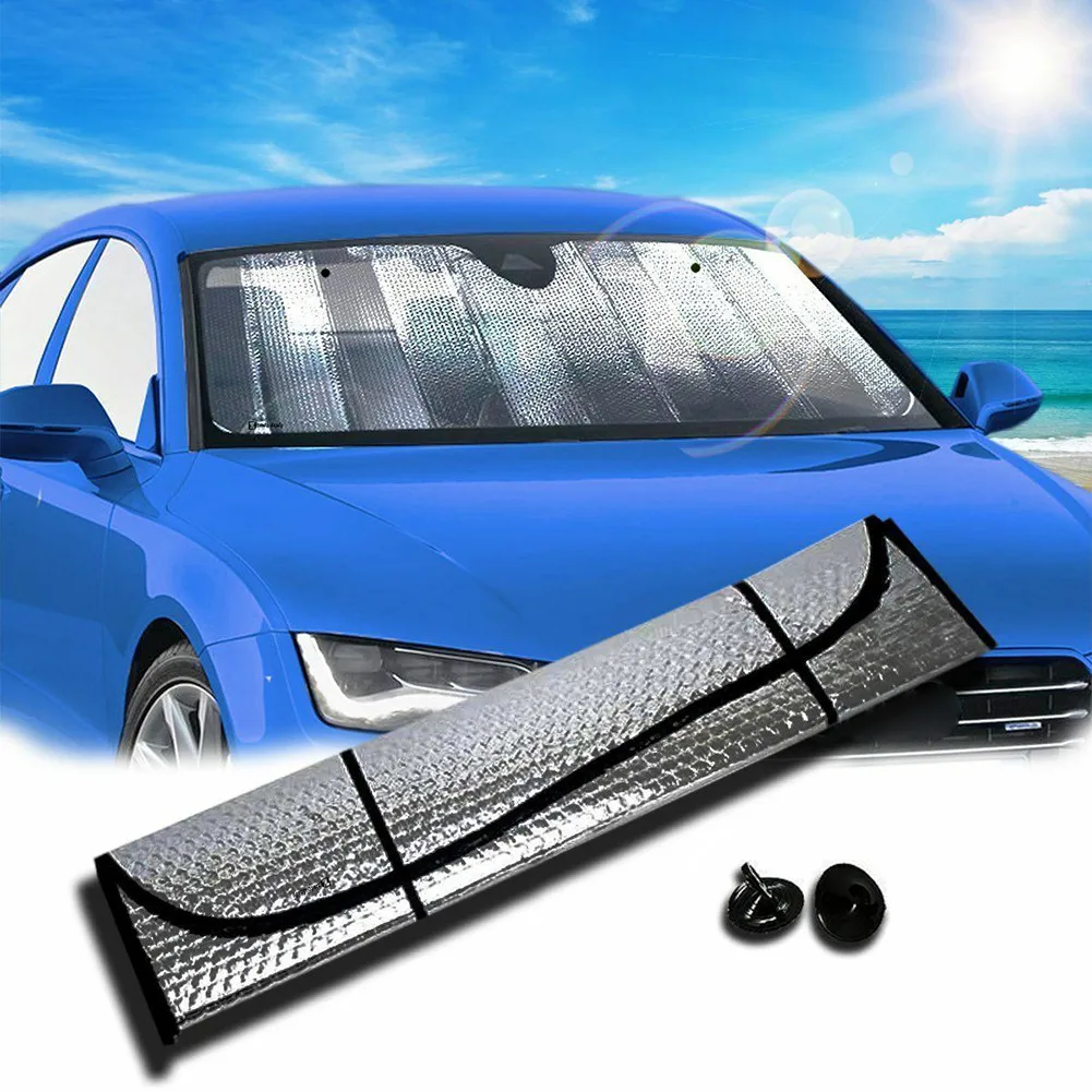 Auto Windshield Sunshade Reflective Sun Shade For Front Windshield