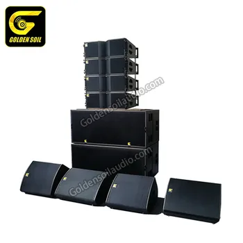 

Kara Dual 8'' Line Array Speaker + SB28 Double 18 Inch Subwoofer Bass Speaker + X12 Single 12 Inch Stage Monitor Full Set System