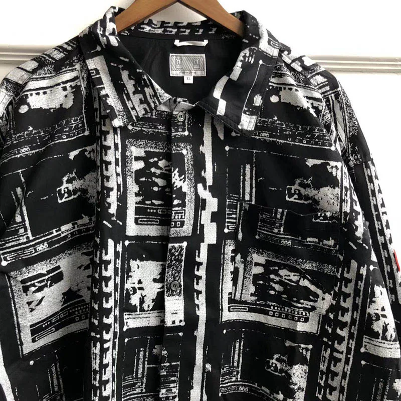 C.E cavempt 19ss card short sleeve shirt | givebacktickets.com