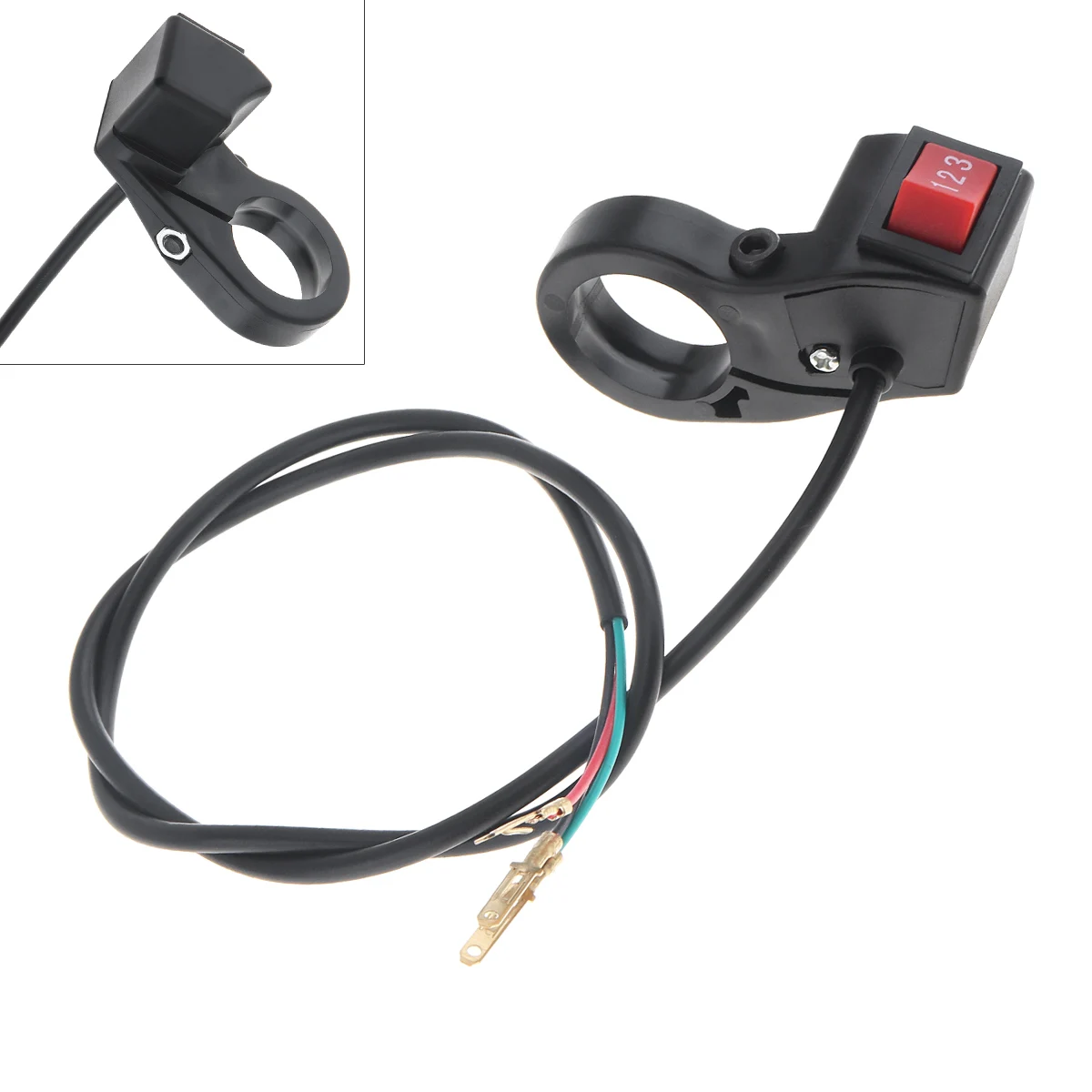 Motorcycle Accessories 22MM 3 Speed Module Switch for Electric Bicycle