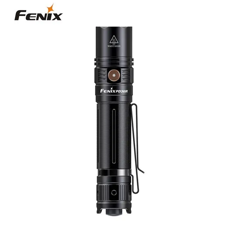 usb type-C зарядный Fenix PD36R 1600 люмен ультра-компактный аккумуляторный тактический фонарик с литий-ионным аккумулятором 5000 мАч