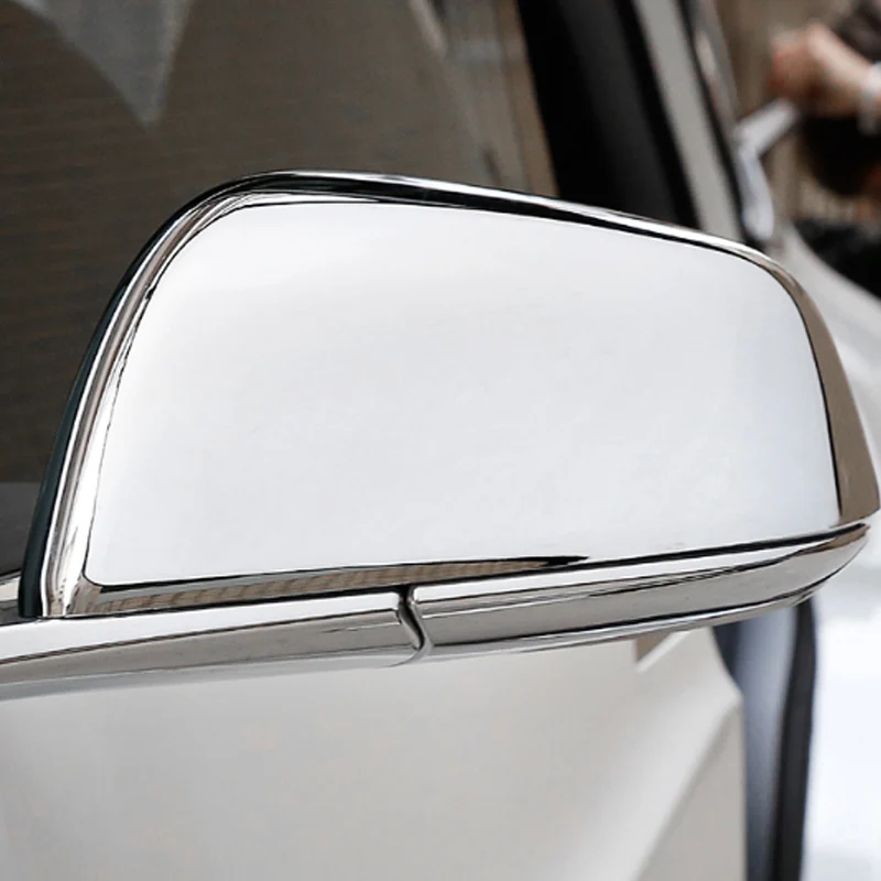 Модификация для Tesla модель X зеркало заднего вида крышка зеркала заднего вида внешняя модификация