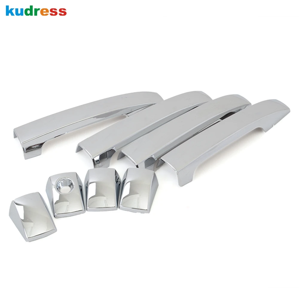 Подходит для Subaru Forester 2009 2010 2011 2012 2013 ABS Chrome Боковая дверь ручки крышки Накладка