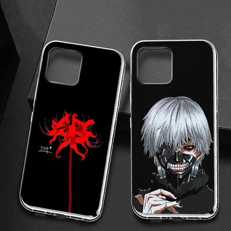 Токийский Гуль Модный Аниме Kaneki Ken чехол для телефона iphone 11 pro max 12 XS MAX Mini 8 7 6 6S Plus X SE