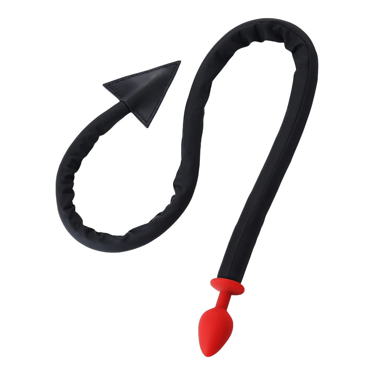 2 In 1 Black Devil Tail Silicone Anal Plug Anal Apparatus Sm Slave Bondage  Femdom Queen Whip Cosplay Adult Sex Toy For Women Men - Adult Games -  AliExpress