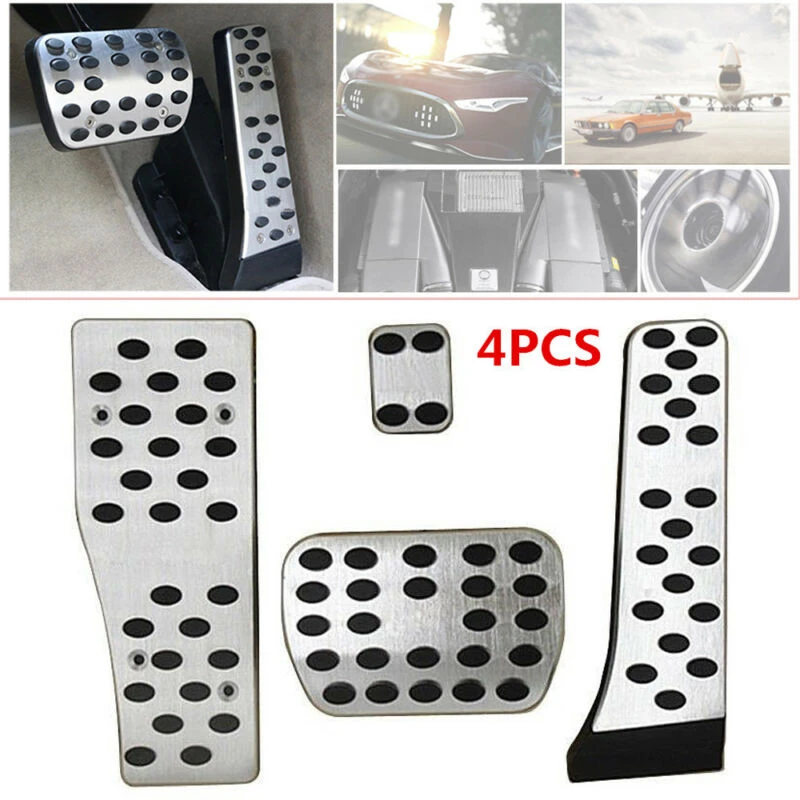 Car Foot Rest Hand Brake Speed Brake Pedal Silver Replacement For Mercedes Benz E Class Amg W2 W3 W124 W210 W211 W219 Pedals Aliexpress