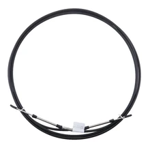 2pcs Black 080 Series Type Boat Marine Throttle& Shift Control Cable 10 FT