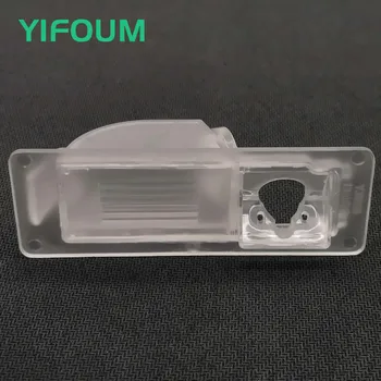

YIFOUM Car Rear View Backup Parking Camera Bracket License Plate Lights for Volkswagen New Jet ta Santana/Skoda Rapid 2013-2016