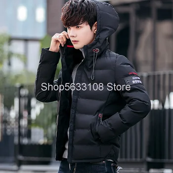 

Cotton-padded Jacket Men 2020 Trend Thicken Cotton-padded Jacket Winter Clothes Plus Fat Plus Size Short Money Down
