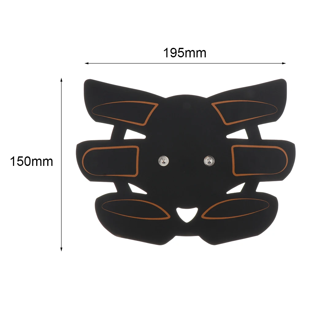 6 Pads Abdominal Muscle Toner Abs Trainer Muscle Stimulator Fitness Training Gym Home Work Out Fitness Body Training Gear