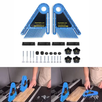 

Woodworking Featherboards Kit Multi-purpose Table Saws Plastic Sliders For Table Saws Band Saws