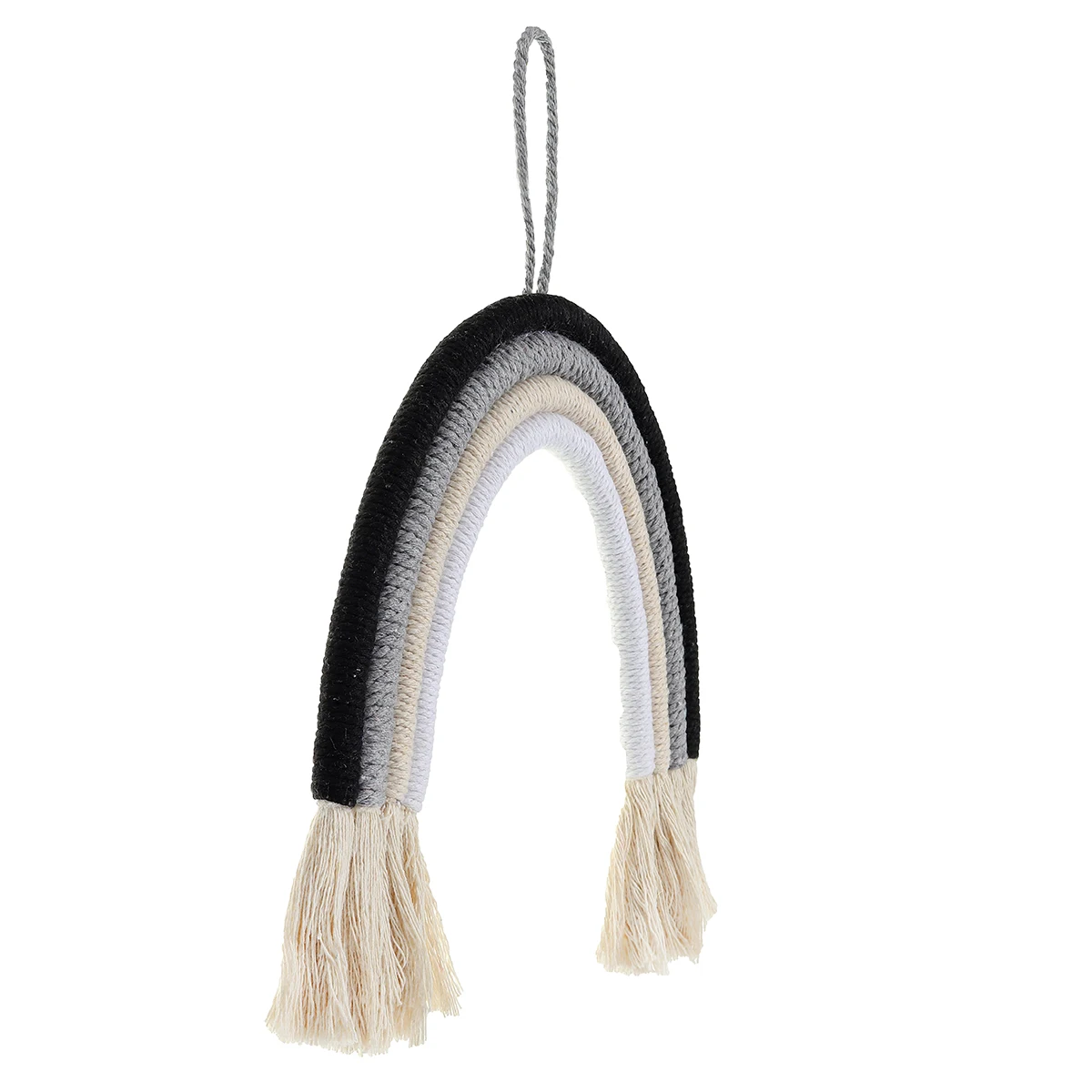 New Home Decoration Rainbow Handmade Weaving Ornament Nordic Simple Kid Room Wall Decoration dreaming Hanger