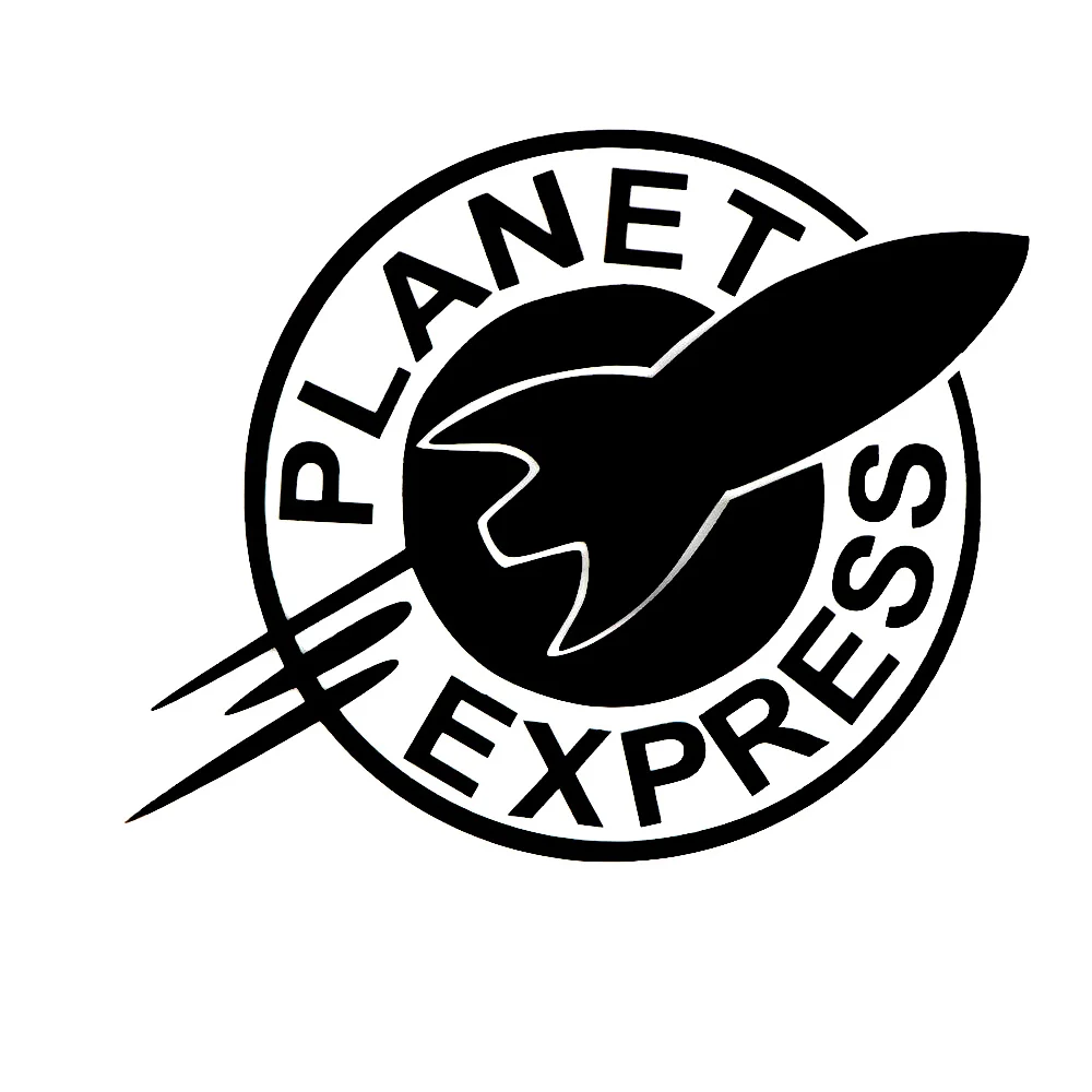 

Personality Planet Express Artistical Words Car Stickers Accessories Motorcycle Cover Scratches Waterproof PVC 18cm *15cm