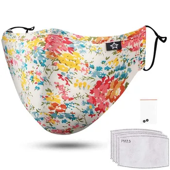 

Mouth Mask Cotton Dust Proof Reusable And Washable Cloth Shields Washable Earloop Mask 3d Ice Silk Mouth Cover Masc Aghaidhe