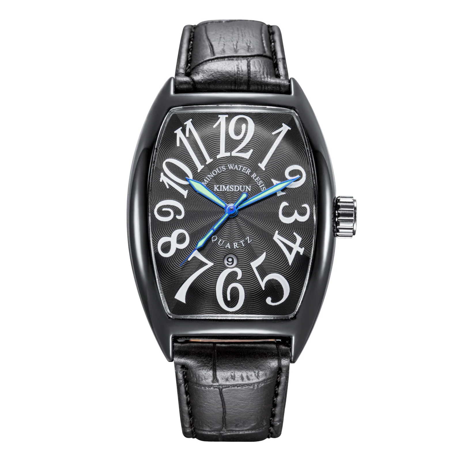 

Switzerland watches men luxury brand casablanca models belt fashion casual men's watch luminous wine barrel-shaped quartz watch