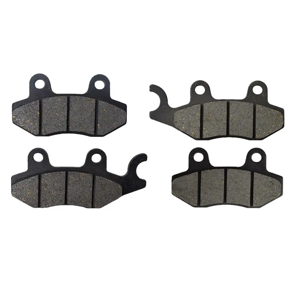 Front Right Left Передние и задние тормозные колодки для мотоцикла Yamaha YFM 700R YFM700R Raptor YFM 700 2006- YXR450 Rhino YXR 660 2004-2007 - Цвет: Front Right Left