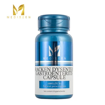 

Mediseen Bracken Dysentery gastroenteritis capsule, Cure Diarrhea, abdominal pain, stomachache, Cure Roundworm, 50pcs