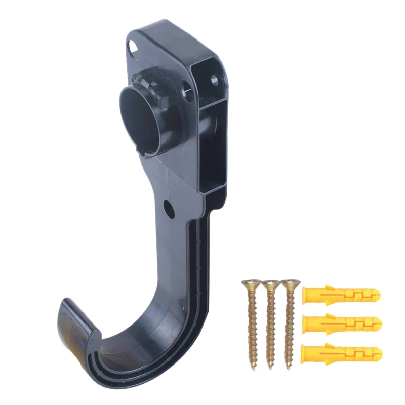 Cord Holder EV Charger Nozzle-Holster Dock and J-Hook Combination for J1772 Connector |