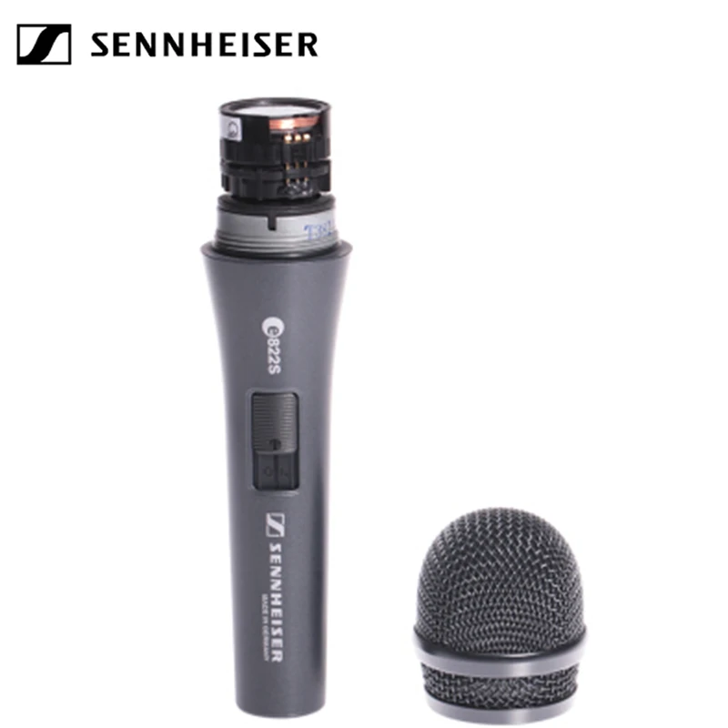 Проводной динамический микрофон SENNHEISER E822S, профессиональный ручной диктофон