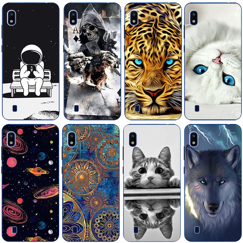 Чехол для SAMSUNG GALAXY A10 A 10 SM-A105F SM-A105G SM-A105M SM-A105N Мягкий силиконовый чехол задней