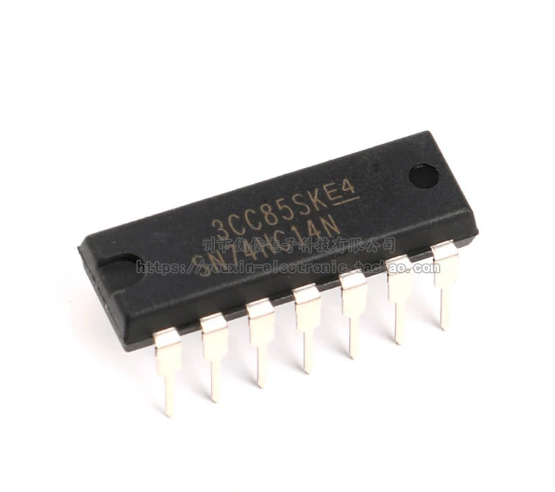 

25PCS SN74HC14N 74HC14 SN74HC14 DIP-14 Inverters Hex Schmitt-Trigger original In Stock IC NEW