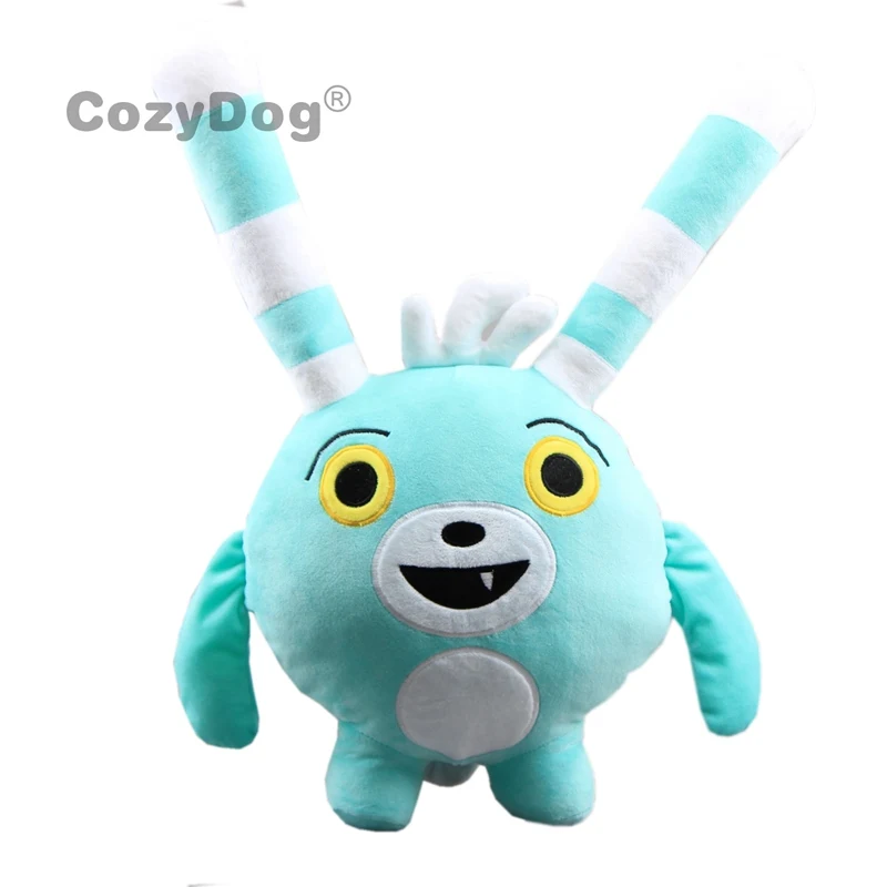 Куклы из Аниме 30 см 50 Abby Hatcher Bozzly Bunny плюшевая фигурка милый синий кролик мягкие