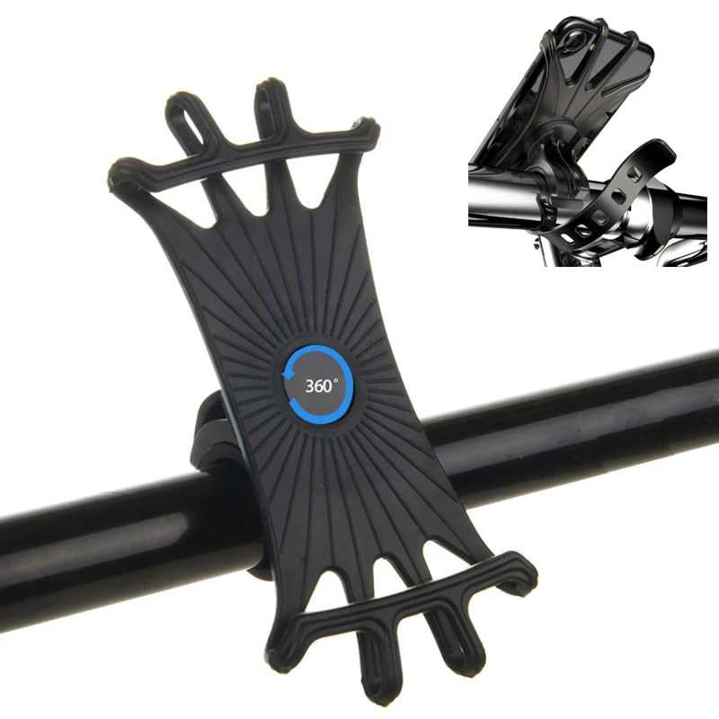 Soporte Universal para manillar de bicicleta, para iPhone, Samsung, Xiaomi, Huawei