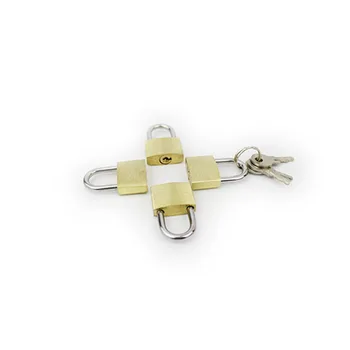 

Large Amount 20mm Small Brass Luggage Luggage Padlock Mailbox Chassis Lock Mini Small Lock Head Do through Open