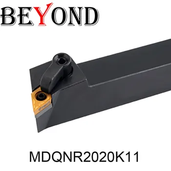 

BEYOND MDQNR MDQNR2020K11 MDQNR2020K15 MDQNL External Turning Tool Holder Lathe cutter 20mm Carbide inserts DNMG 150404 110404