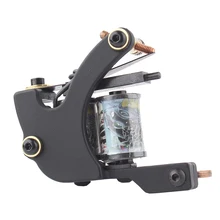 Профессиональная тонкая имитация углеродистая сталь, татуировочная машинка высокого качества катушки татуировки для лайнера шейдера