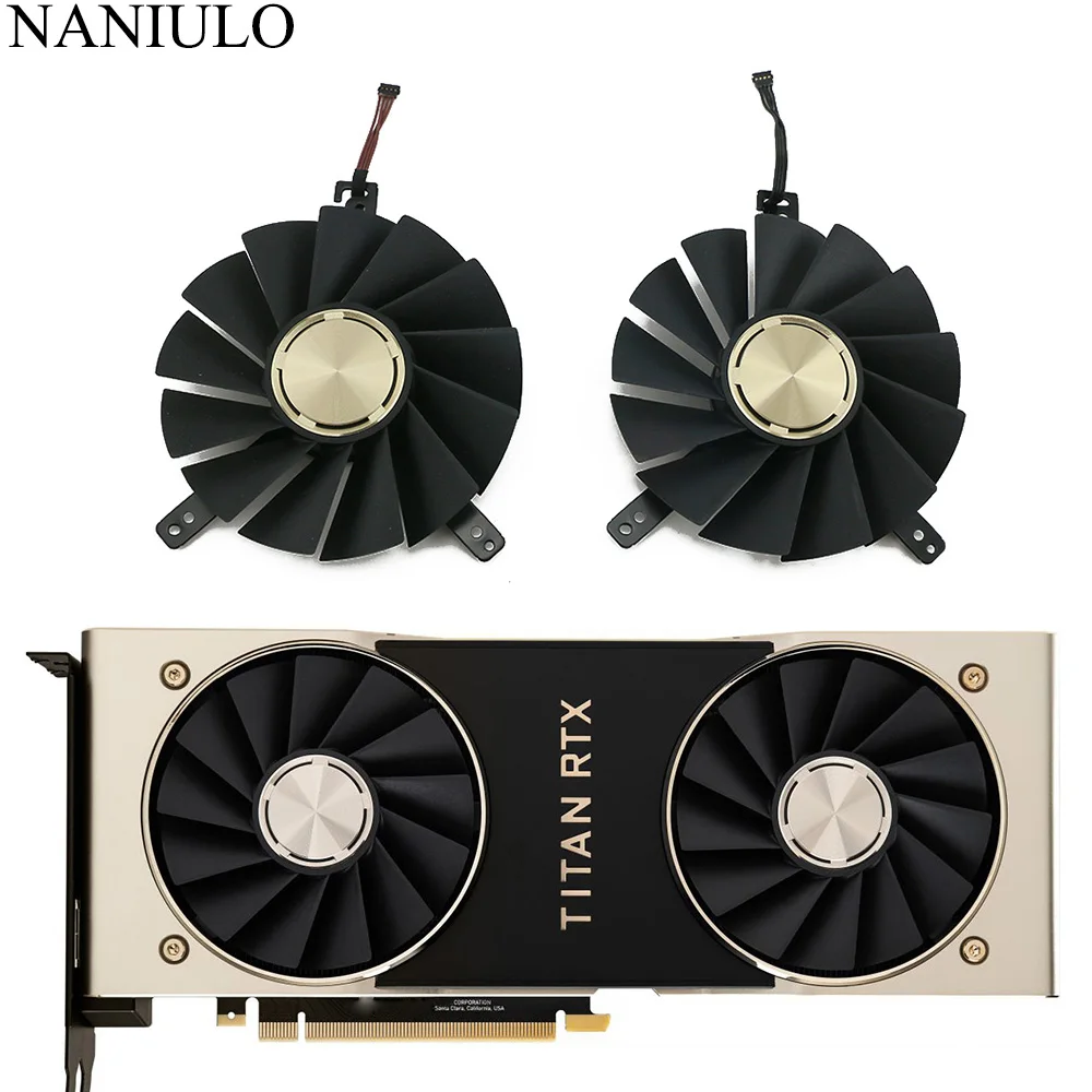 vare greb Skuldre på skuldrene Dapa0815b2up005 Dapa0815b2up006 12v 0.6a 85mm Gpu Fan For Nvidia Geforce  Rtx Titan 2080 Ti Graphics Card Cooling Fan - Fans & Cooling - AliExpress