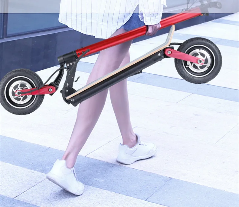 Daibot Off Road Electric Skateboard Two Wheels Electric Scooters Double Drive 10 Inch 500W Foldable Powerful Electric Scooter (16)