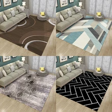 Ковер в скандинавском стиле, современный простой диван, чайный столик, матрас, прикроватный матрас для спальни