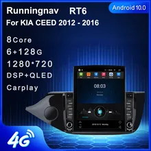 9.7 "אנדרואיד 10.1 עבור KIA CEED 2012   2016 טסלה סוג רכב רדיו מולטימדיה וידאו נגן ניווט GPS RDS אין dvd
