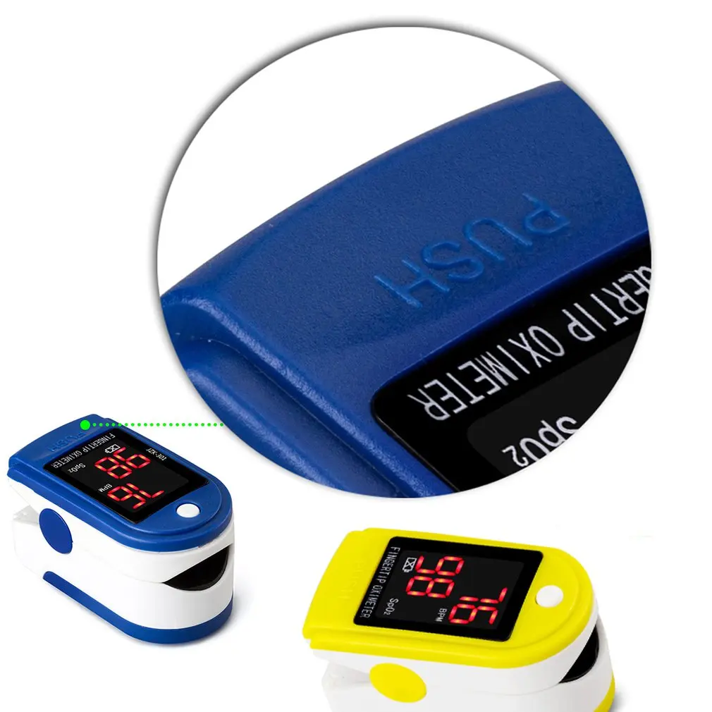 Монитор кислорода в крови относится к пульсоксиметру с зажимом для обнаружения частоты пульса для пожилых людей медицинское оборудование для насыщения кислородом